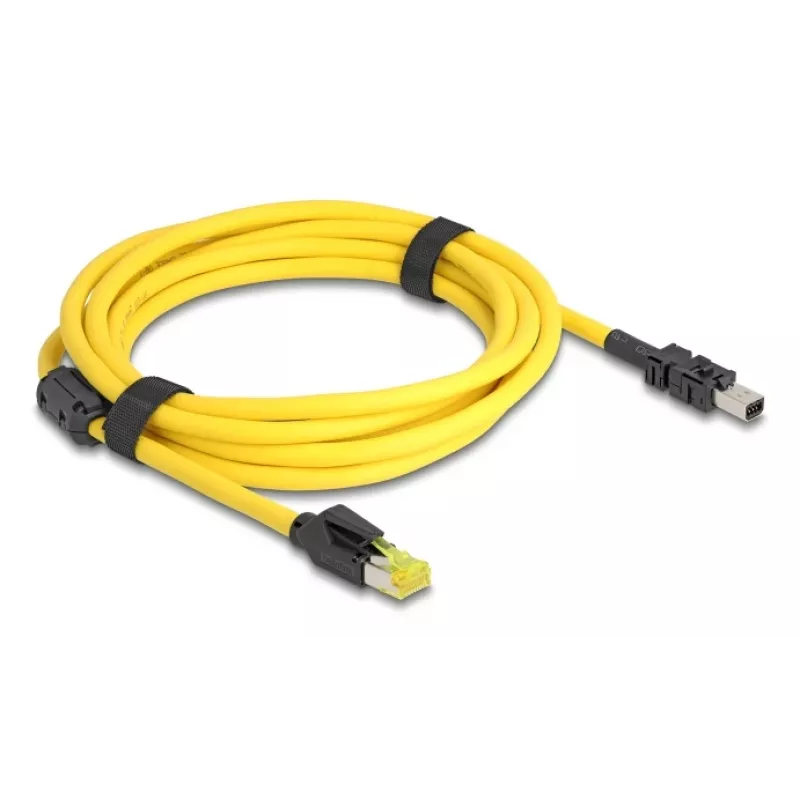 Netwerkkabel DeLOCK 81252 zwart geel 3m Cat6