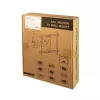 LogiLink BP0114 tv-muurbeugel, volledig beweegbaar (kantelbaar/draaibaar), 37–80 inch (94–203 cm), VESA tot 600x400, zwart