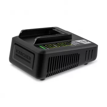 Acculader Kärcher 2.445-032.0 — 18 V Li‑Ion, enkelvoudige laadplaats, 25×13,3×8,7 cm, 700 g