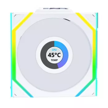Lian Li UNI FAN SL Wireless LCD ARGB 120 mm wit 3-pack