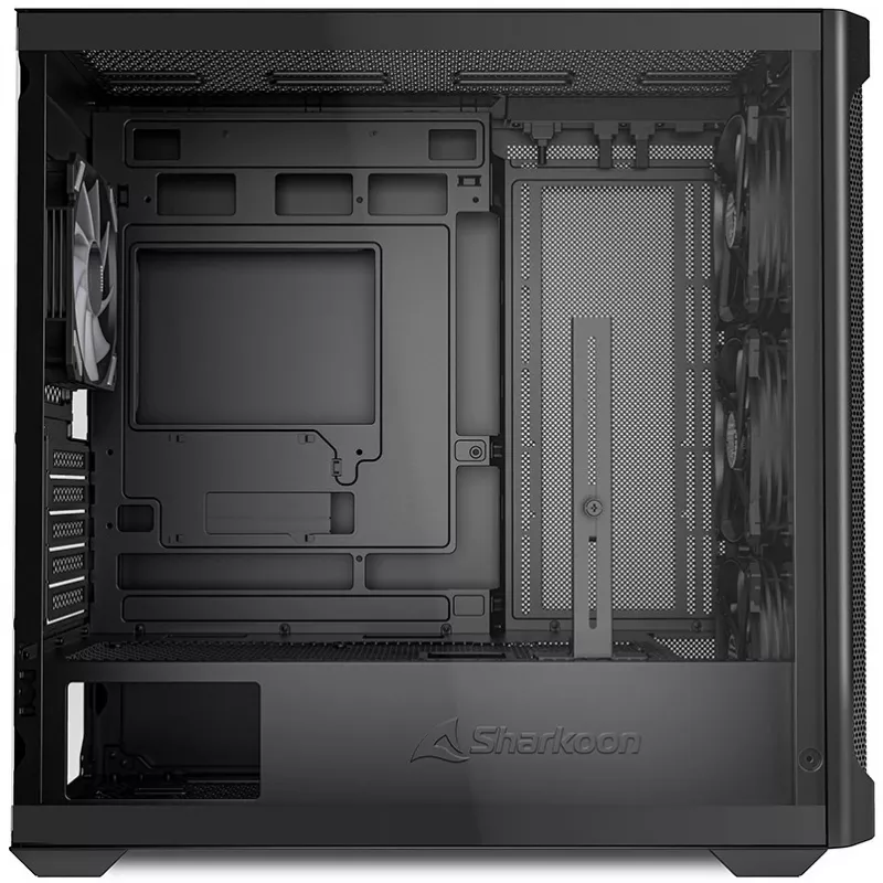 Sharkoon MK4W RGB Strip micro tower zwart