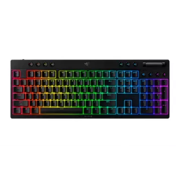 Gaming-toetsenbord Razer BlackWidow V4 Low-profile Wireless — mechanische low-profile toetsen, Bluetooth en 2,4 GHz