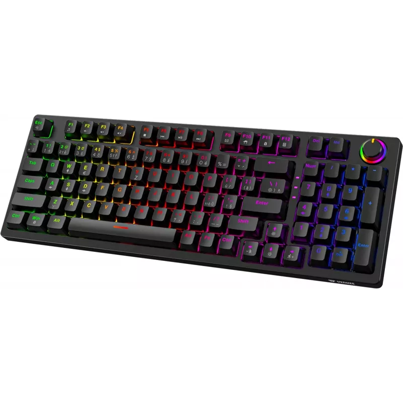 Gamingset Yenkee YGS 03 ECLIPSE 3-in-1 (toetsenbord, muis, headset)
