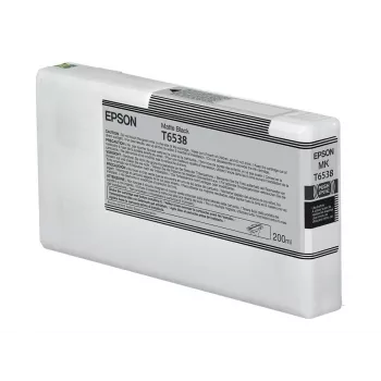 Inktpatroon Epson C13T65380N matzwart 200 ml origineel enkelpack