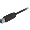 USB-kabel Sharkoon 3 m USB3.0-A/USB3.0-B