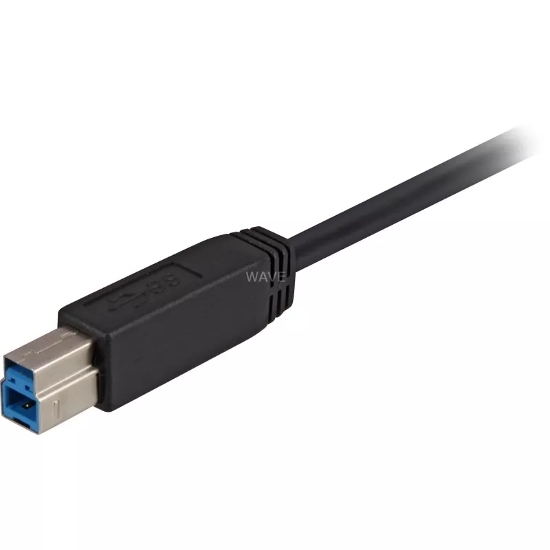 USB-kabel Sharkoon 3 m USB3.0-A/USB3.0-B