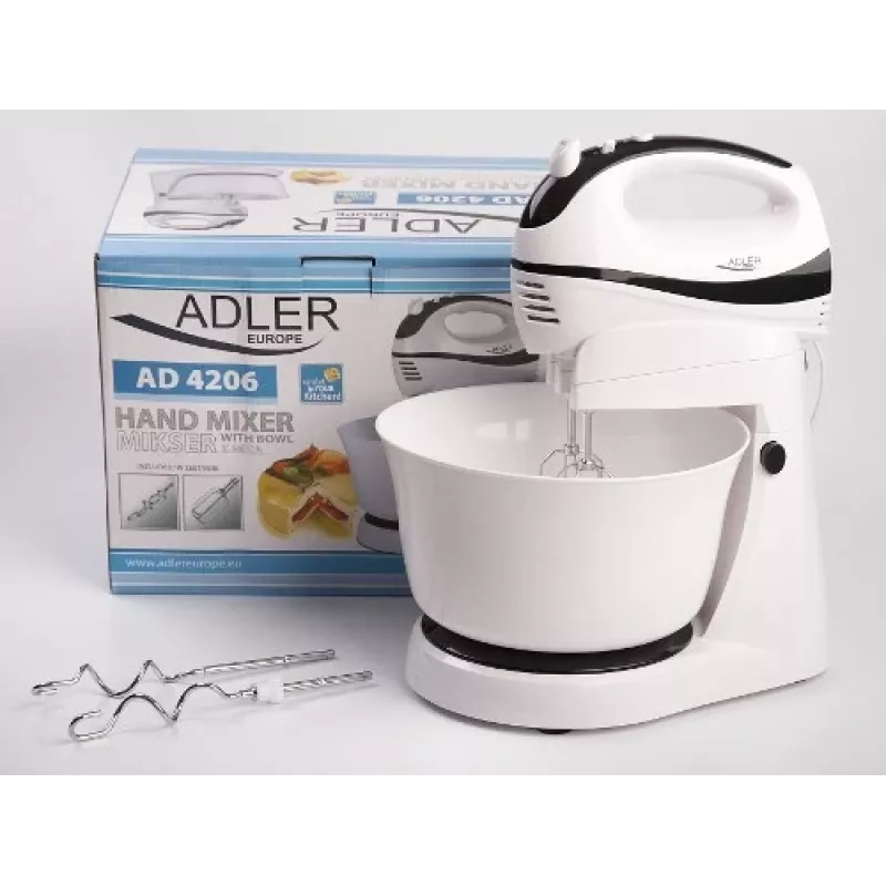 Adler AD 4206 staafmixer zwart, wit 300 W