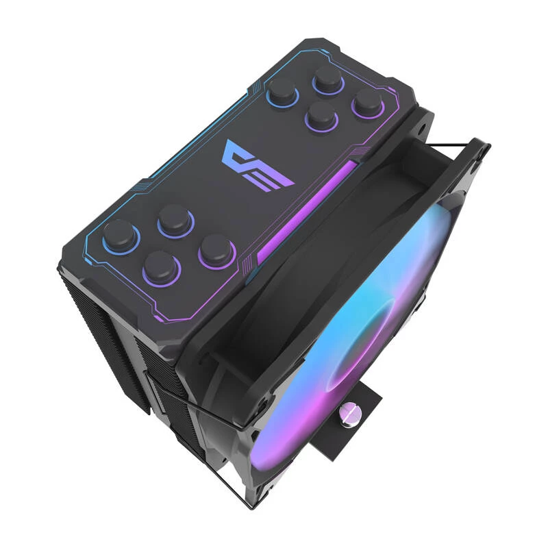 240mm Darkflash computerradiator Z4 PRO MIST zwart met RGB-verlichting