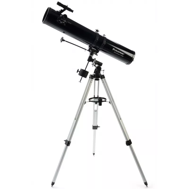 Celestron PowerSeeker 114EQ refractor 45x zwart
