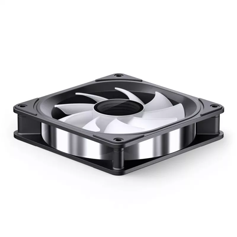 120mm ARGB-behuizingsventilator Jonsbo FR-606 zwart, 5V 3-pin-aansluiting, model FR-606B
