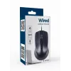 Optische muis zwart USB 1,8 m kabel