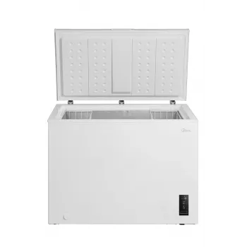 Vriezer Midea MDRC405FEE01, 290 L, hoogte 85 cm, energieklasse E, vrijstaand