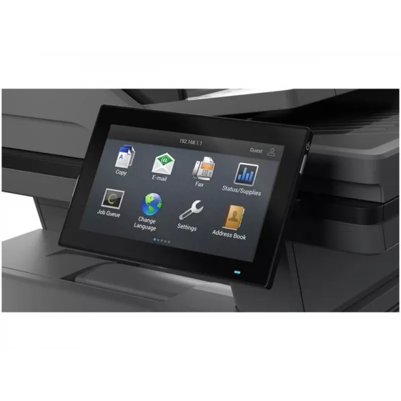 Lexmark MX632adwe Printer Laser Z/W Multifunctionele printer A4 47 ppm USB Wi-Fi Ethernet LAN (SPEC)