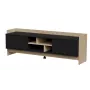 Cama RTV PORTO 2D meubel 150x38x50 eiken/zwart