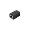 Unitek A1026BK RJ45 female-naar-female koppeling, Cat.6, 1 Gbps, zwart