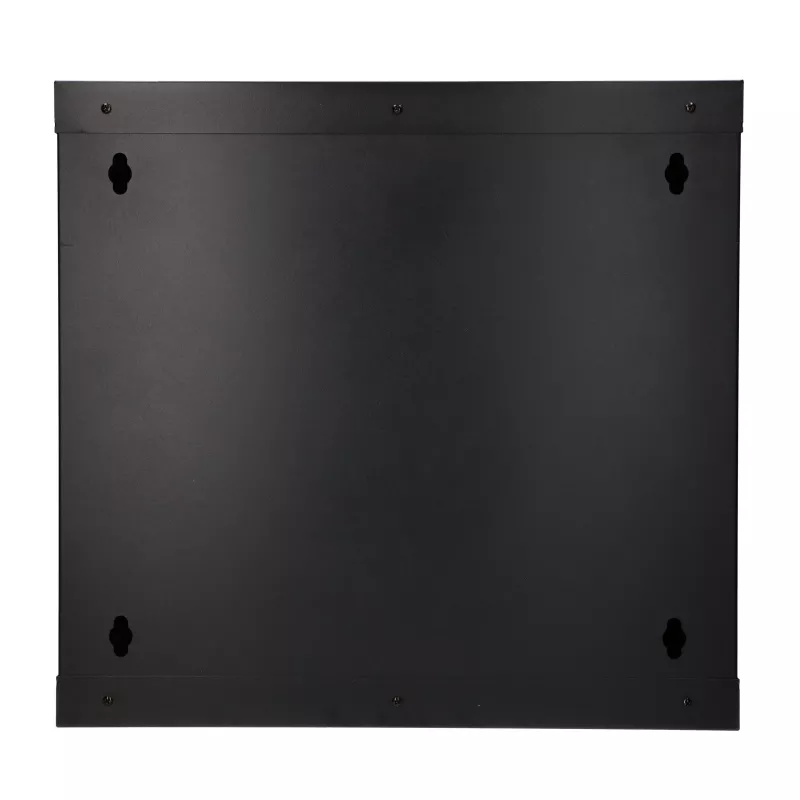 EXTRALINK LITE 9U 530X400 wandmontage-rackkast, zwart, met legbord