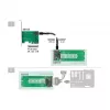 Interne M.2-adapter DeLOCK 62703