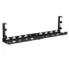 Kabelmanagement onder bureau MACLEAN MC-103 B — zwarte bak onder bureau voor kabelmanagement