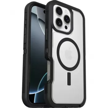 OtterBox Defender XT hoesje voor iPhone 16 Pro Max Dark Side transparant/zwart