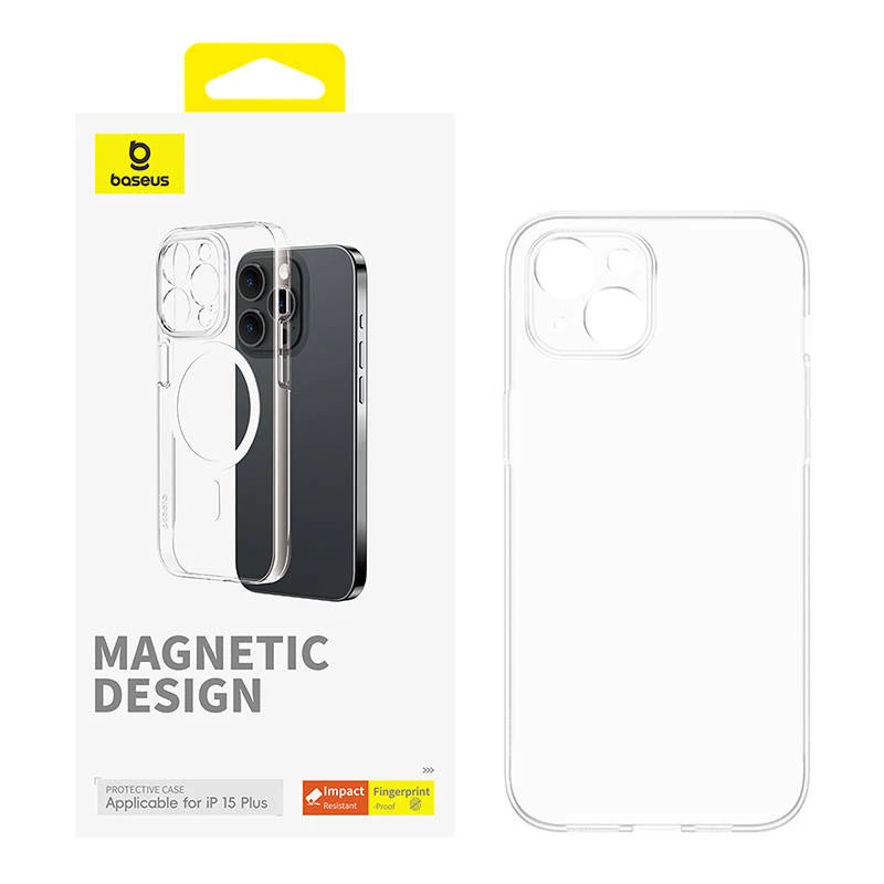 Cover Baseus P60157205203-02 voor iPhone 15 Plus 17 cm