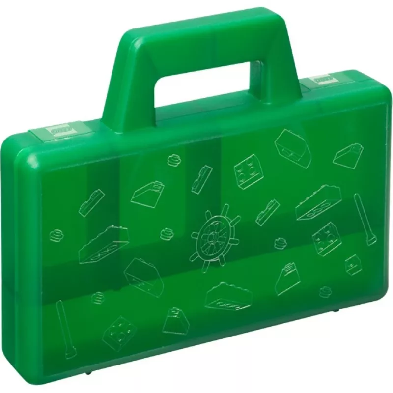 Opbergbox Room Copenhagen sorteerbox LEGO 40870003 groen – modulaire, speelgoedcompatibele organizer