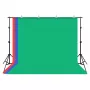 Puluz 2x3m fotostudio-set/statief + 3 fotografieachtergronden PKT5205