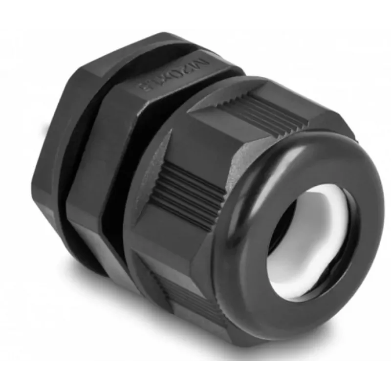 DeLOCK EX-kabelwartel M20 zwart 2 stuks polyamide