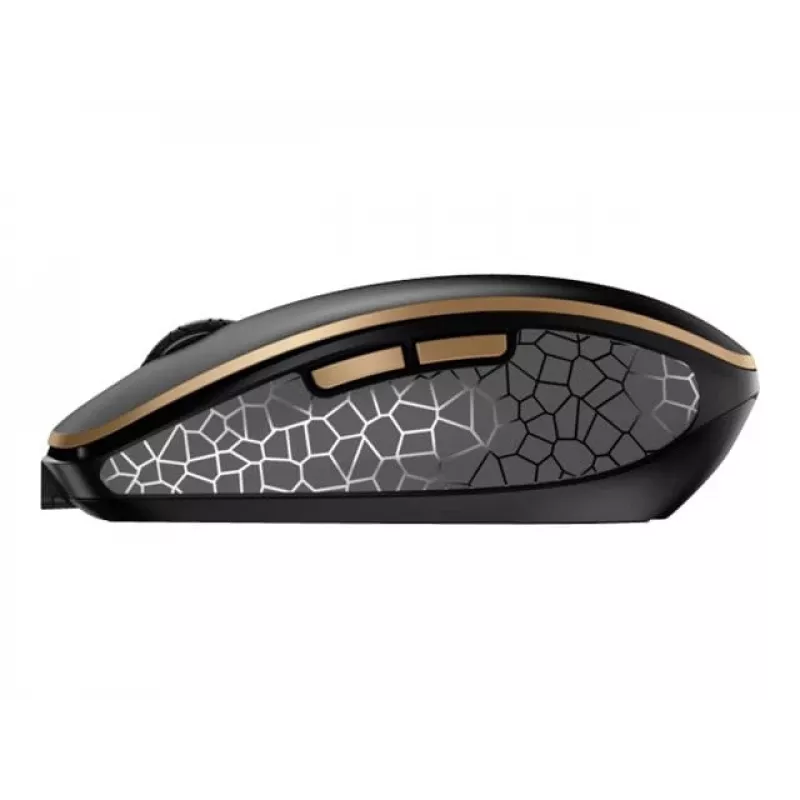 CHERRY DW 9100 slank toetsenbord muis inbegrepen universeel RF draadloos + Bluetooth AZERTY Frans zwart