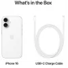 MOBIELE TELEFOON IPHONE 16/128GB WIT MYE93 APPLE