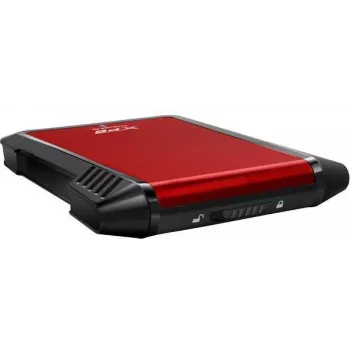 ADATA EX500 HDD/SSD-behuizing zwart, rood 2,5 inch