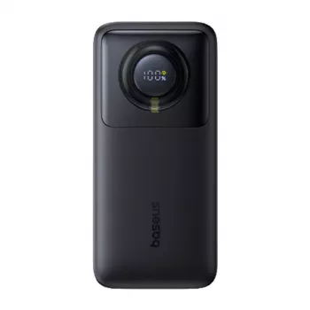 Powerbank Baseus Free2Pull 20000mAh 65W + kabel (zwart)