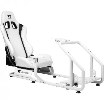 GR300 Racing Simulator Cockpit, Sim Rig (wit)