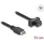 DeLOCK USB-kabel Type-E Key A 20-polig stekker naar USB Type-C bus 70 cm