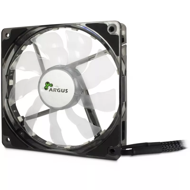 INTER-TECH Argus L-12025 Aura 120mm ARGB behuizingsventilator