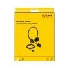 Headset DeLOCK USB-stereoheadset met volumeregeling