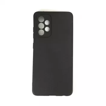 Achterklep voor Samsung Galaxy A52 - kleur: zwart - materiaal: TPU (MG-BCSA52S)