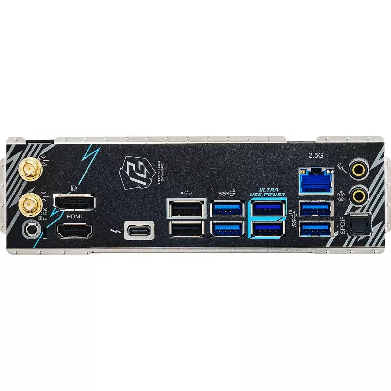 Moederbord ASRock B860M Lightning WiFi — Intel B860, LGA1851, microATX, DDR5, 4 DIMM, Wi‑Fi 6E, 2.5Gb LAN, Thunderbolt 4