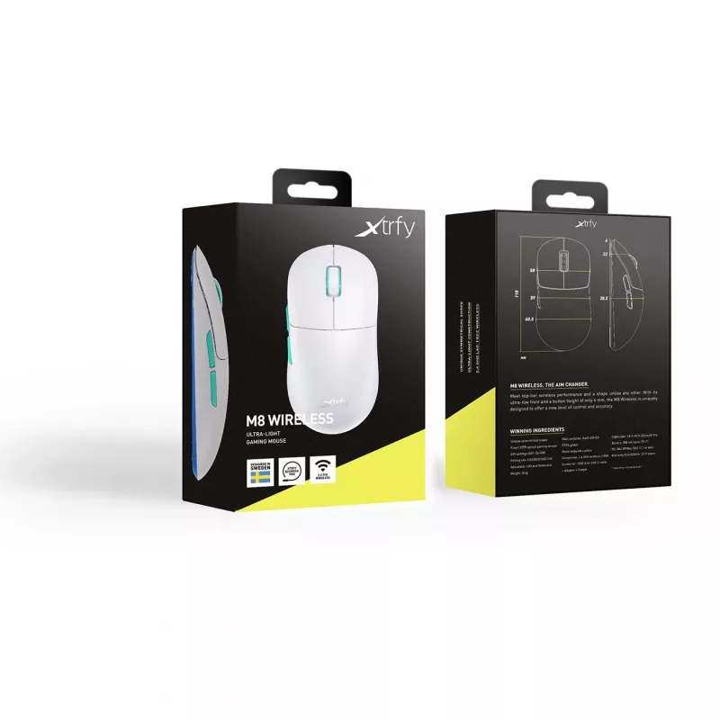 Gaming-muis CHERRY XTRFY M8