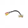 Kindermann 7444000530 Modulaire frontplaat Snap-In, 3x RCA
