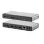 ALOGIC DV4 - dockingstation - voor laptop - USB-C / USB-A - 3 x HDMI, DP - 1GbE (DUCDV4)