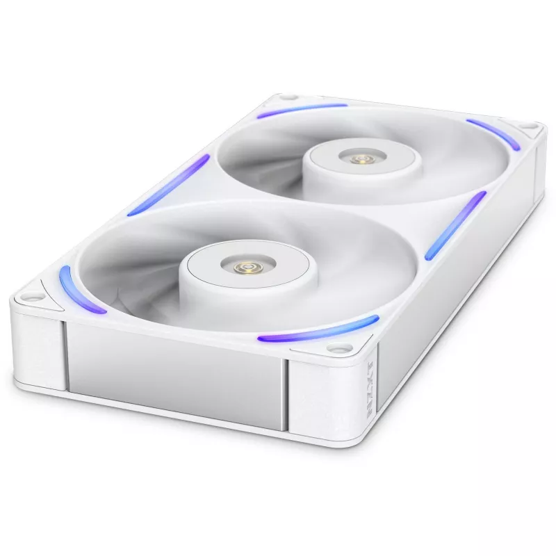 Computergehäuselüfter NZXT F240X 120 mm wit, 1 stuk, 240 × 120 × 30 mm