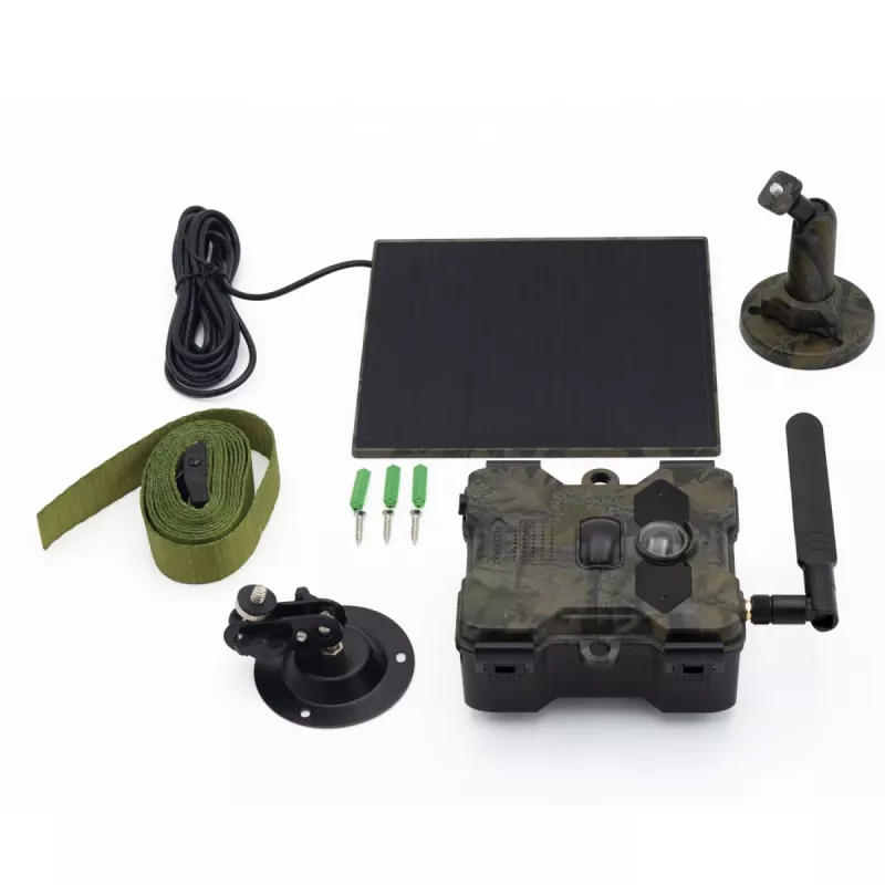 Technaxx 4G Wildcam TX-189 buitencamera 4MP CMOS zonnepaneel