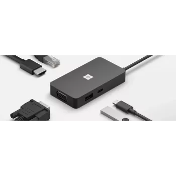Laptop dock Microsoft 1E4-00002 zwart
