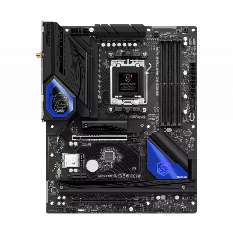 ASRock B650E PG Riptide WiFi ATX AM5 moederbord