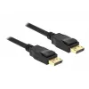 DeLOCK - DisplayPort-kabel - DisplayPort (M) naar DisplayPort (M) - 1,5 m - 4K-ondersteuning - zwart (85508)