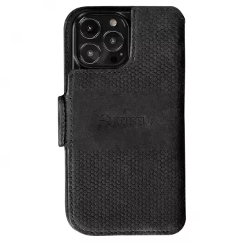 Walletcase Krusell 62396 voor iPhone 13 Pro Max 17 cm zwart
