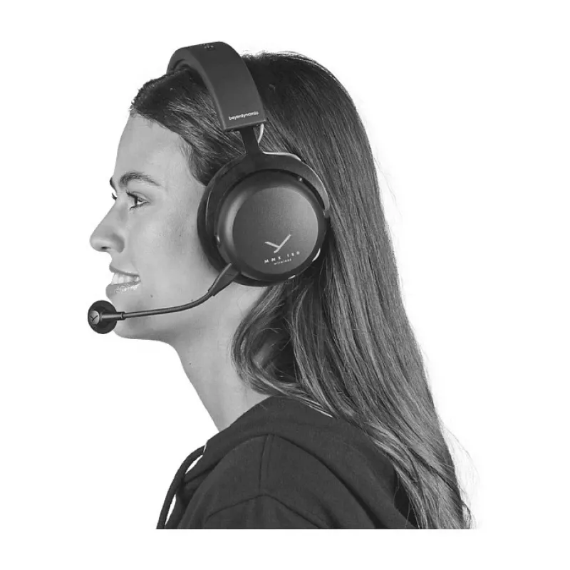 Headset Beyerdynamic MMX 150 — bedraad & draadloos, USB-C, bluetooth, gaming, 20–20000 Hz, 336 g, zwart