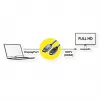 Kabel ROLINE 11445780 1 m DisplayPort naar HDMI zwart