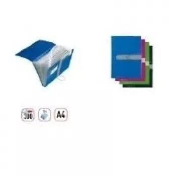 Ordner Herlitz polypropyleen (PP) blauw A4 11208402