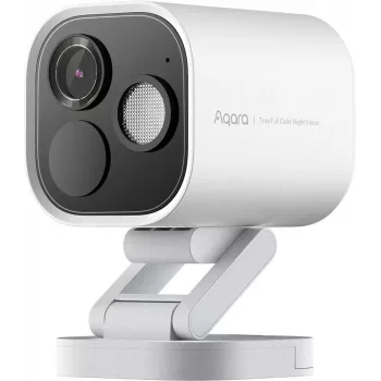 IP-beveiligingscamera Aqara Hub G5 Pro Cube 2688×1520, 133° gezichtsveld, 4,2 mm brandpuntsafstand, voor buiten, plafond/muur, wit